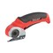 Stalwart 4V Cordless Electric Scissors Red Lightweight Ergonomic Fabric Cutter